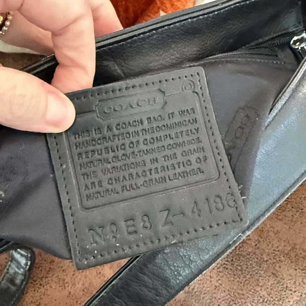 VINTAGE COACH BAG 4186 ITALY 1998